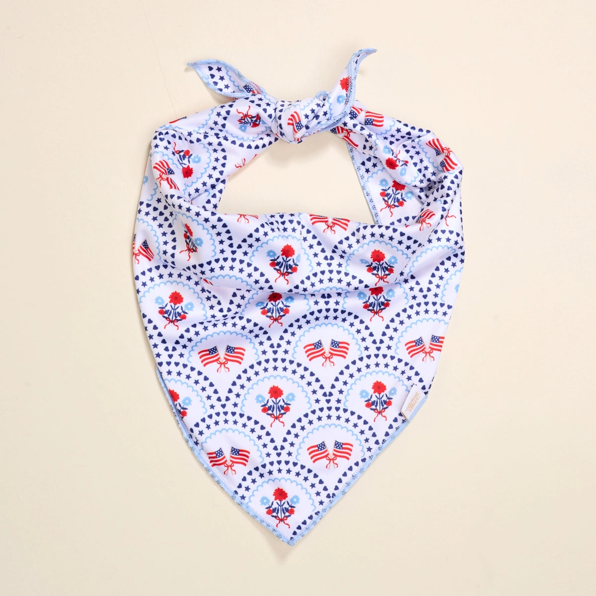 Bow-Wow Pet Bandana–All-American Darling