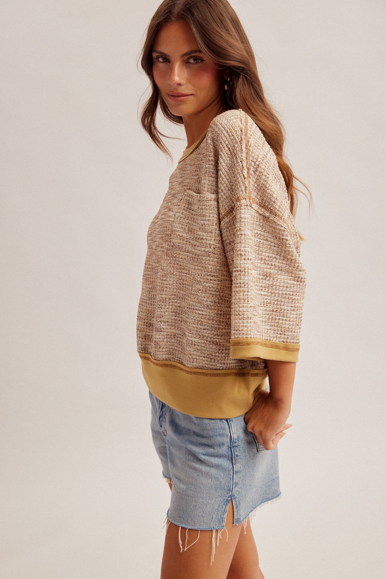 Cozy Waffle Dream Top