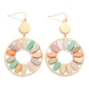 Colored Stone Earrings