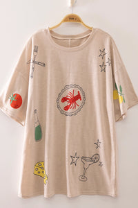 Vintage Seafood Graphic Tee