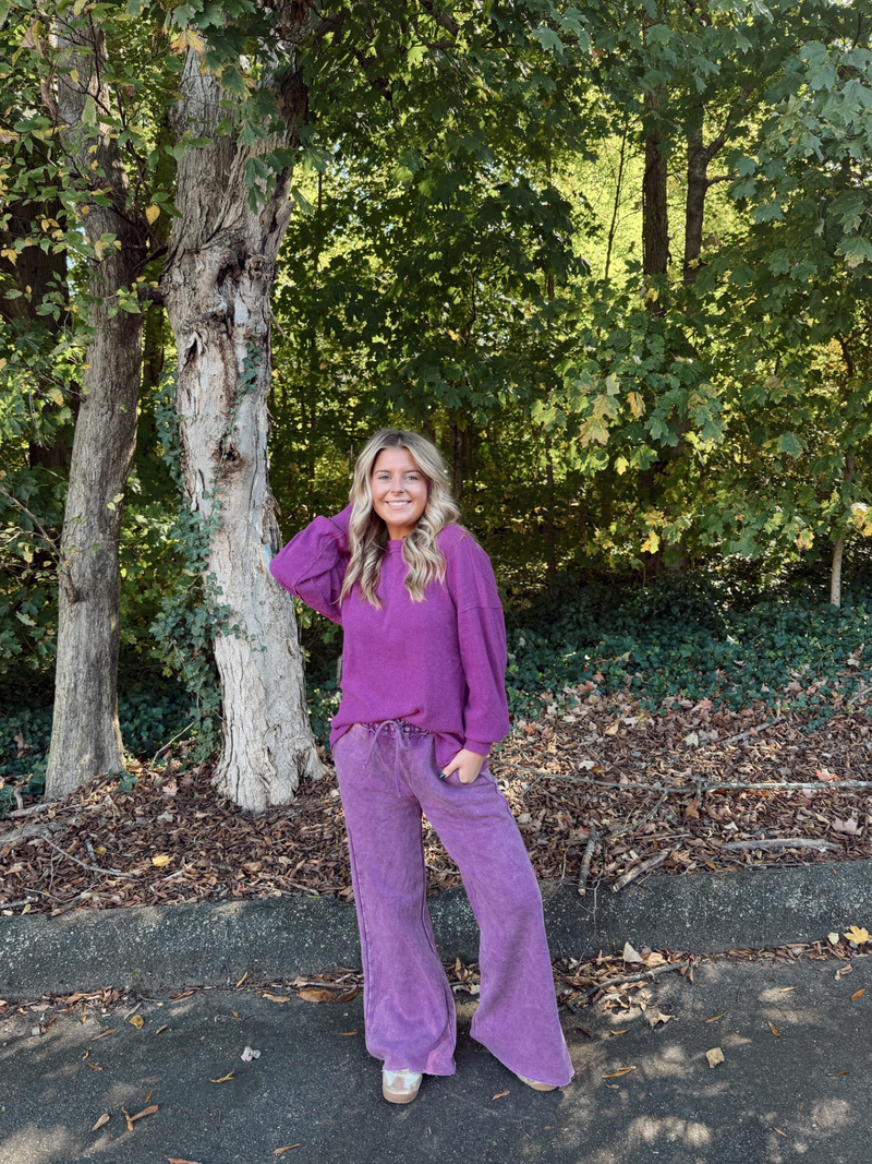 Paula's Palazzo Sweatpants