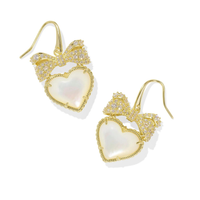 Kendra Scott Haisley Heart Drop Earrings