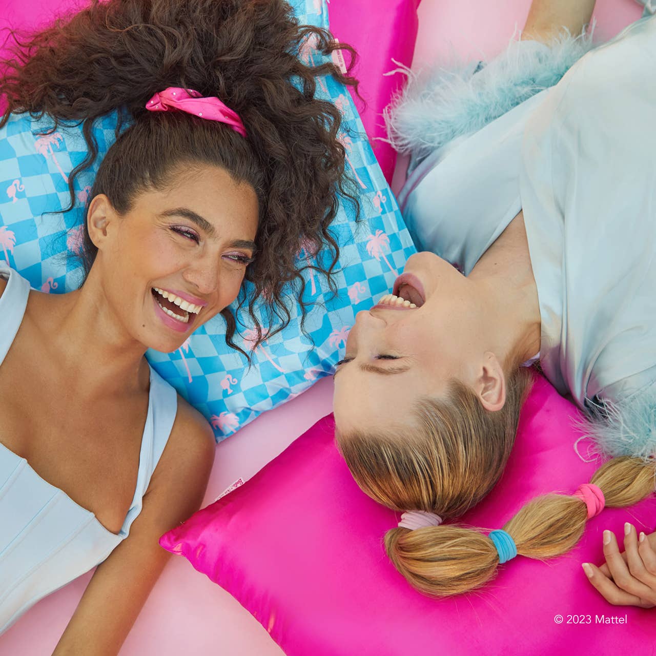 Barbie x kitsch Satin Pillowcase - Malibu Barbie