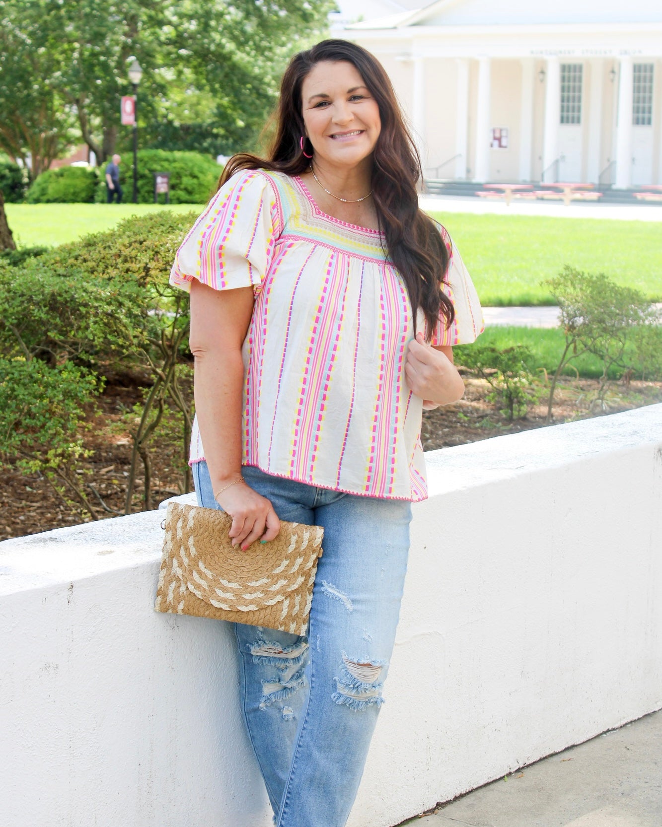 Margarita Embroidered Top