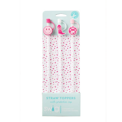 Straw Toppers With Cap