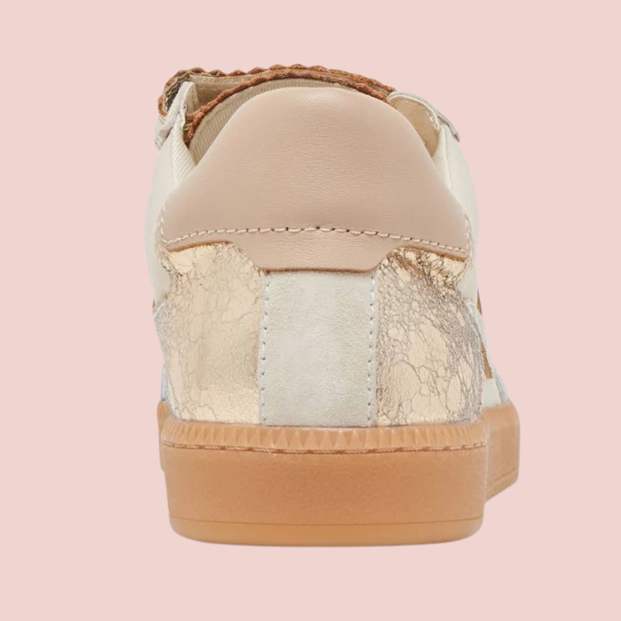 Notice Velcro Metallic Leather Sneakers by Dolce Vita