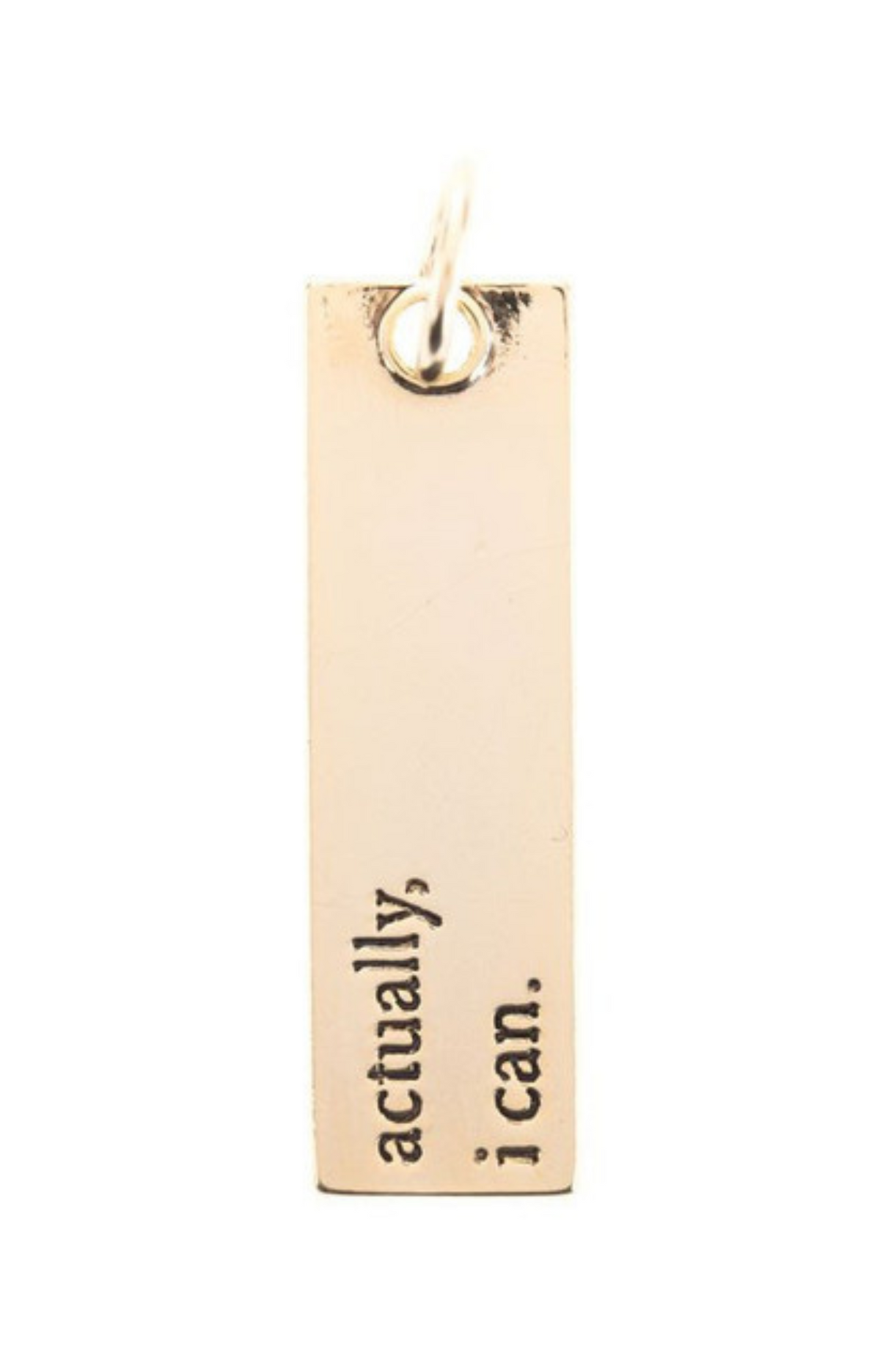 benny & Ezra Large Bar Pendant