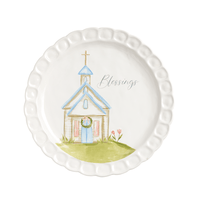 Church Blessing Platter