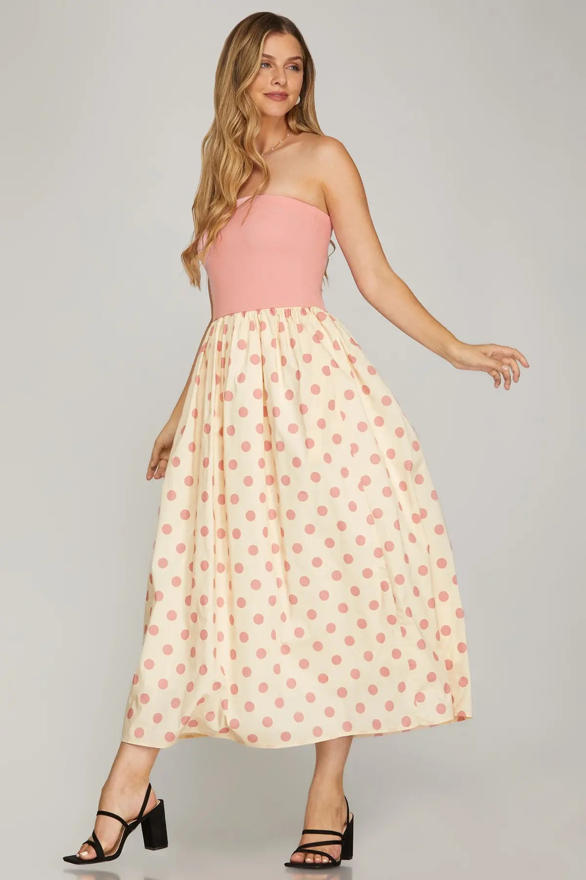 Darling Dottie Midi Dress