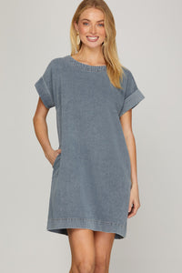 Camden Road Denim Midi Dress