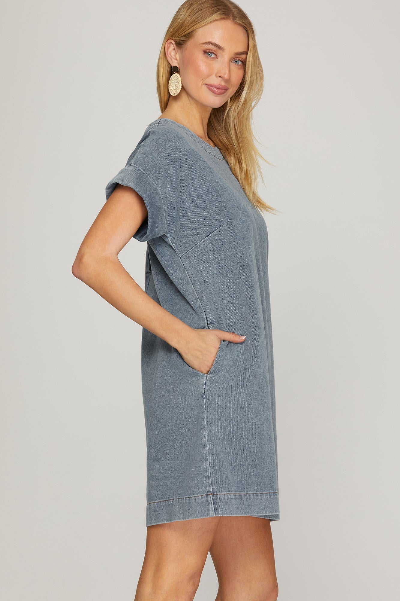 Camden Road Denim Midi Dress