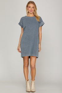 Camden Road Denim Midi Dress