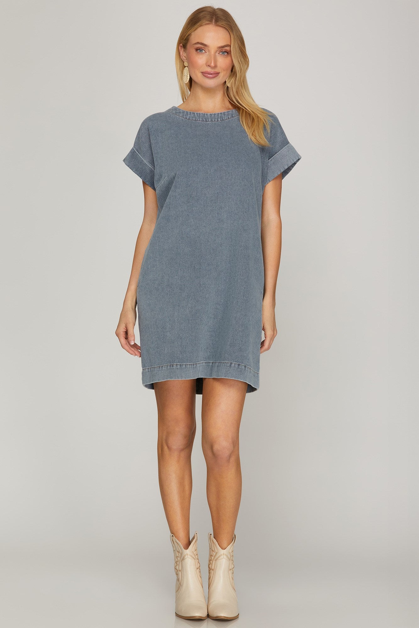 Camden Road Denim Midi Dress