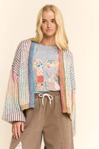 Rainbow Stripe Cardigan