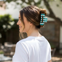 Sicily Stripes Claw Clip