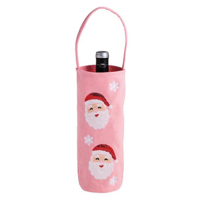 Sequin Holiday Wine Bag*Final Sale