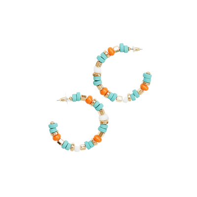 Island Dream Hoop Earrings