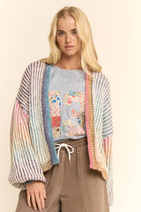 Rainbow Stripe Cardigan