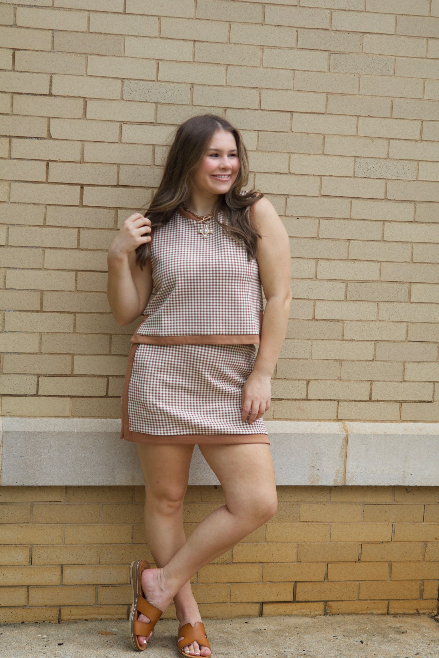 Garden Party Gingham Bottom