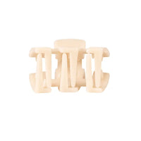 Teleties - Classic Almond Beige Petite Claw Clip