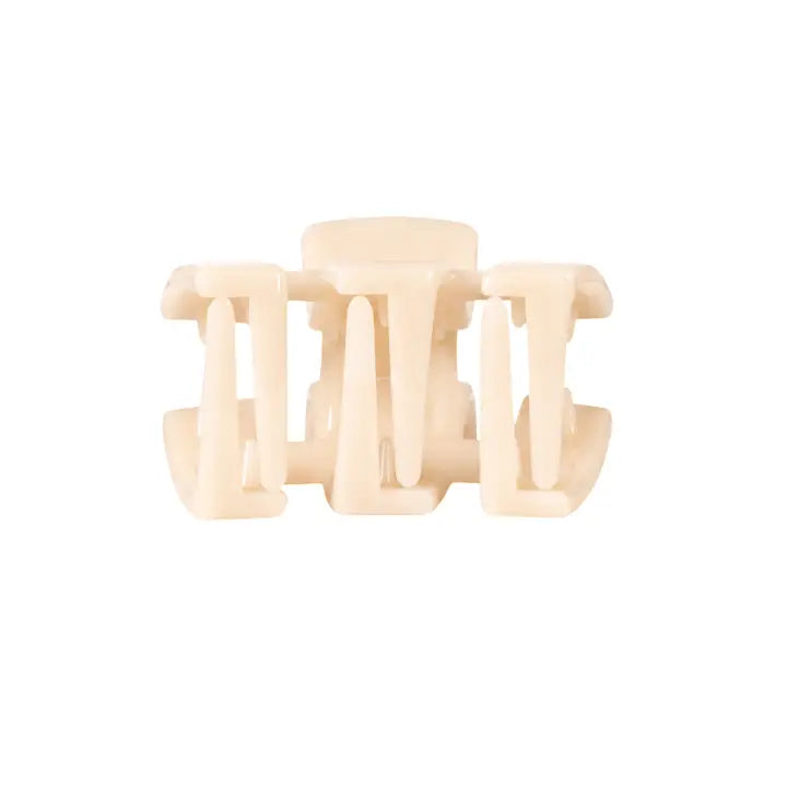 Teleties - Classic Almond Beige Petite Claw Clip