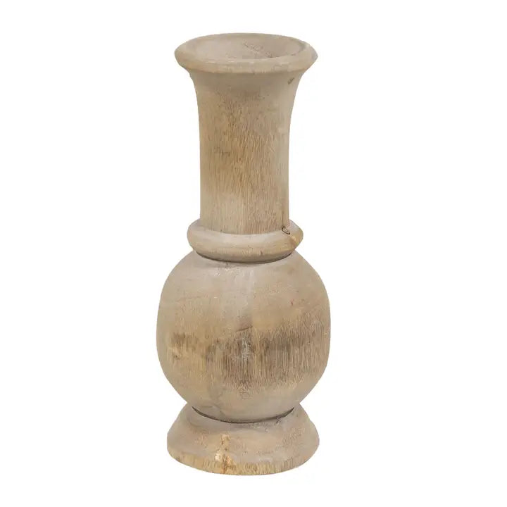 Wooden Vase 6.5"
