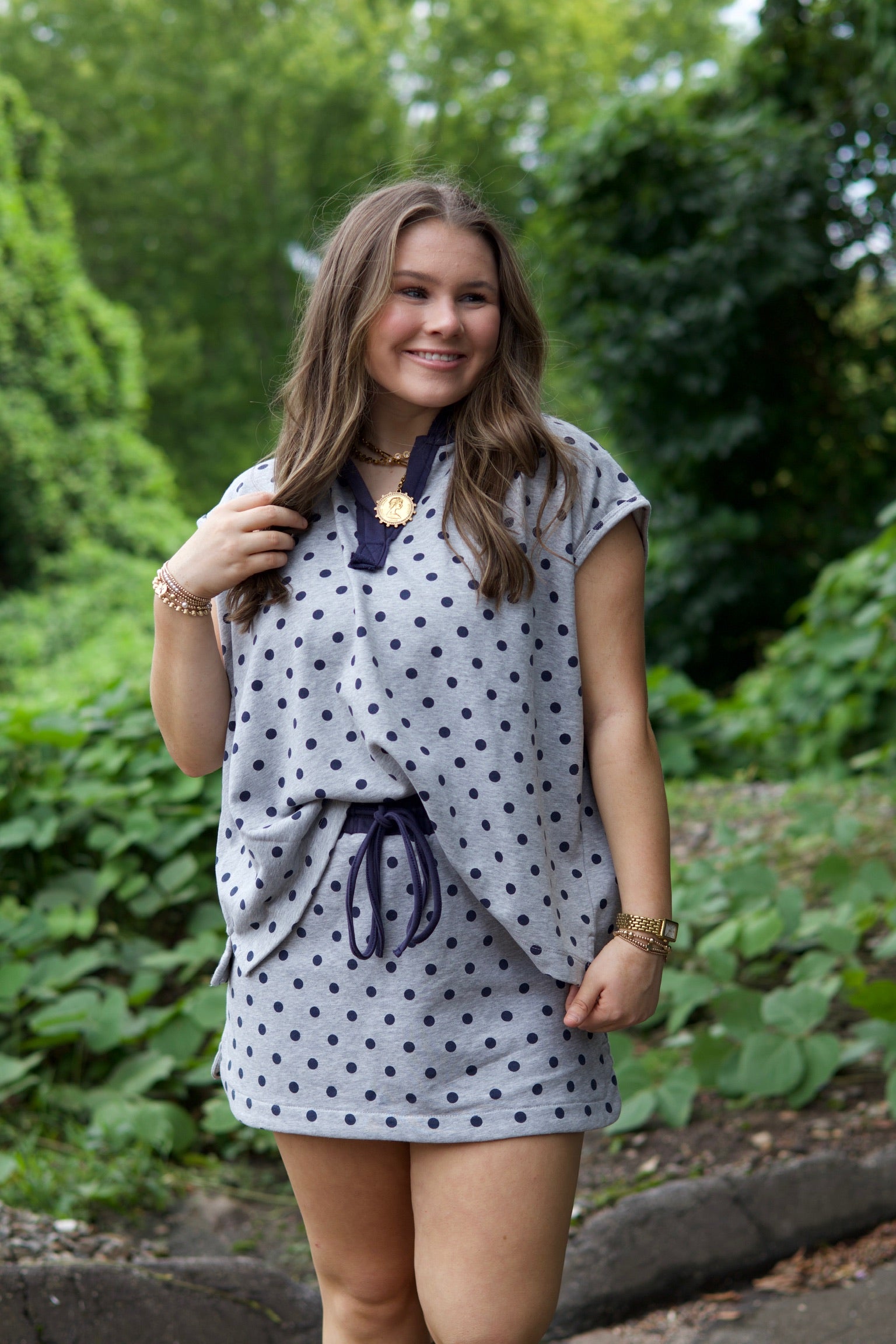 Everyday Polka Dot Skort