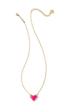 Ari Heart Gold Short Pendent Necklace