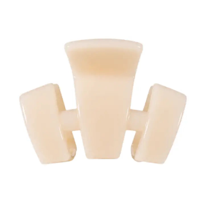 Teleties - Classic Almond Beige Petite Claw Clip
