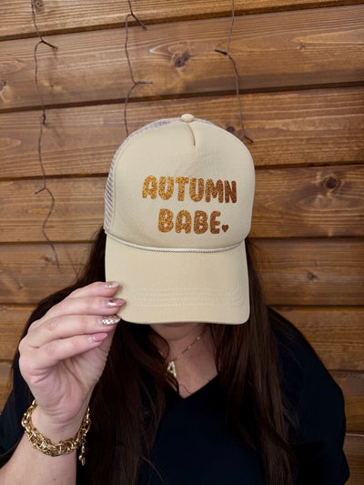 Autumn Babe Trucker Hat*FINAL SALE