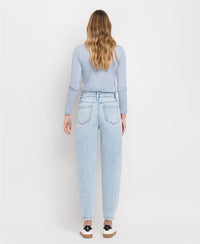 Judy's Barrel Light Wash Jeans by Flying Monkey