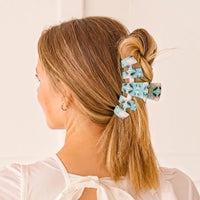 Teleties - Classic Island House Large Claw Clip