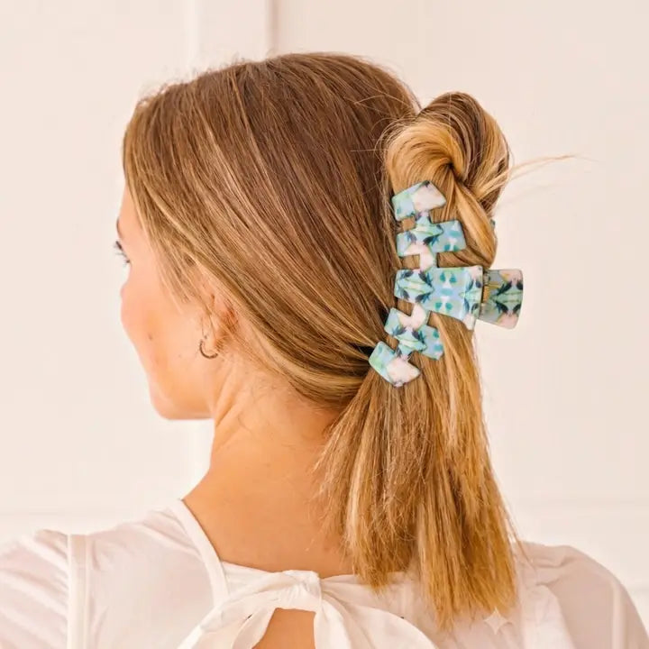 Teleties - Classic Island House Large Claw Clip
