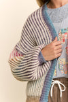 Rainbow Stripe Cardigan