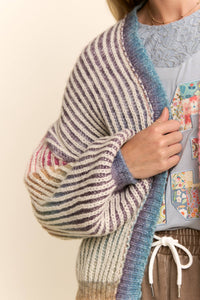 Rainbow Stripe Cardigan