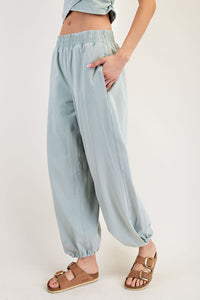 Solid Pocket Jogger Sweatpants