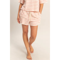 Striped Hooded Top & Drawstring Waist Shorts *Sold Separately