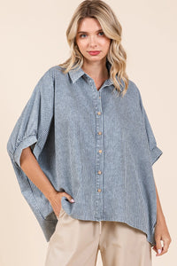 Dolman Button Down Shirt