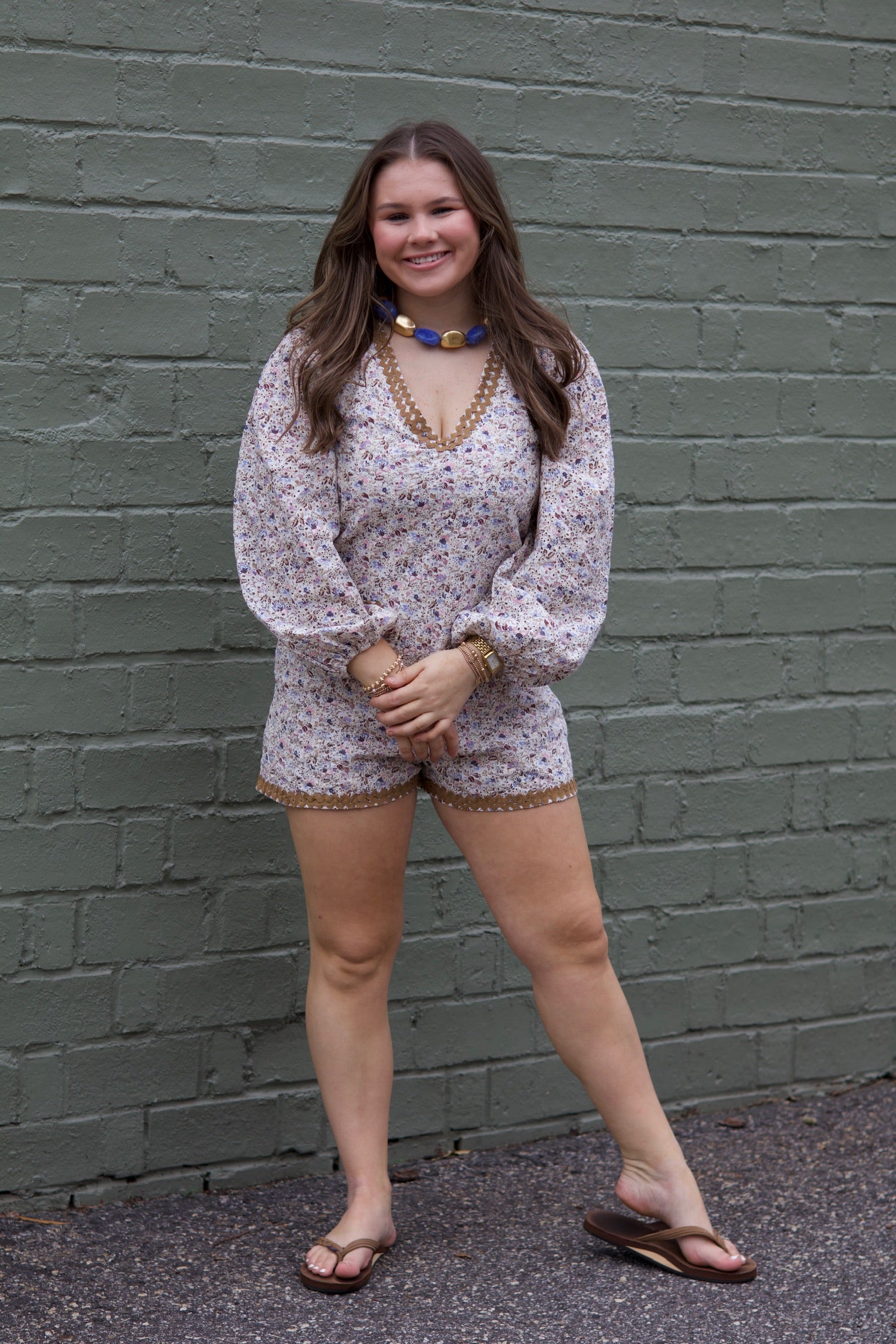 Autumn Meadow Romper