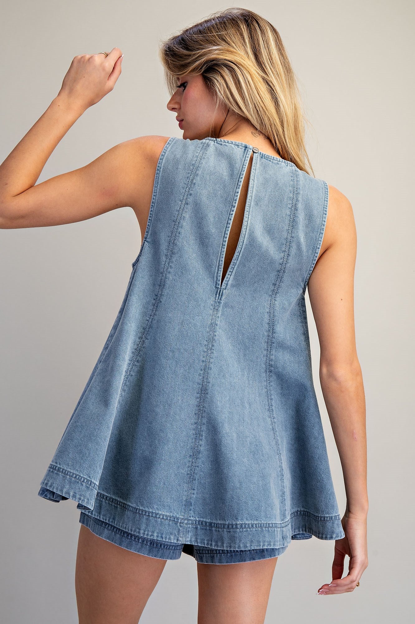Denim Diva Top & Shorts  *Sold Separately