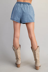 Denim Diva Top & Shorts  *Sold Separately