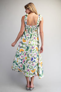 Floral Tie Dress