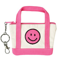 Mini Tote Bag Lip Balm Key Chain Set