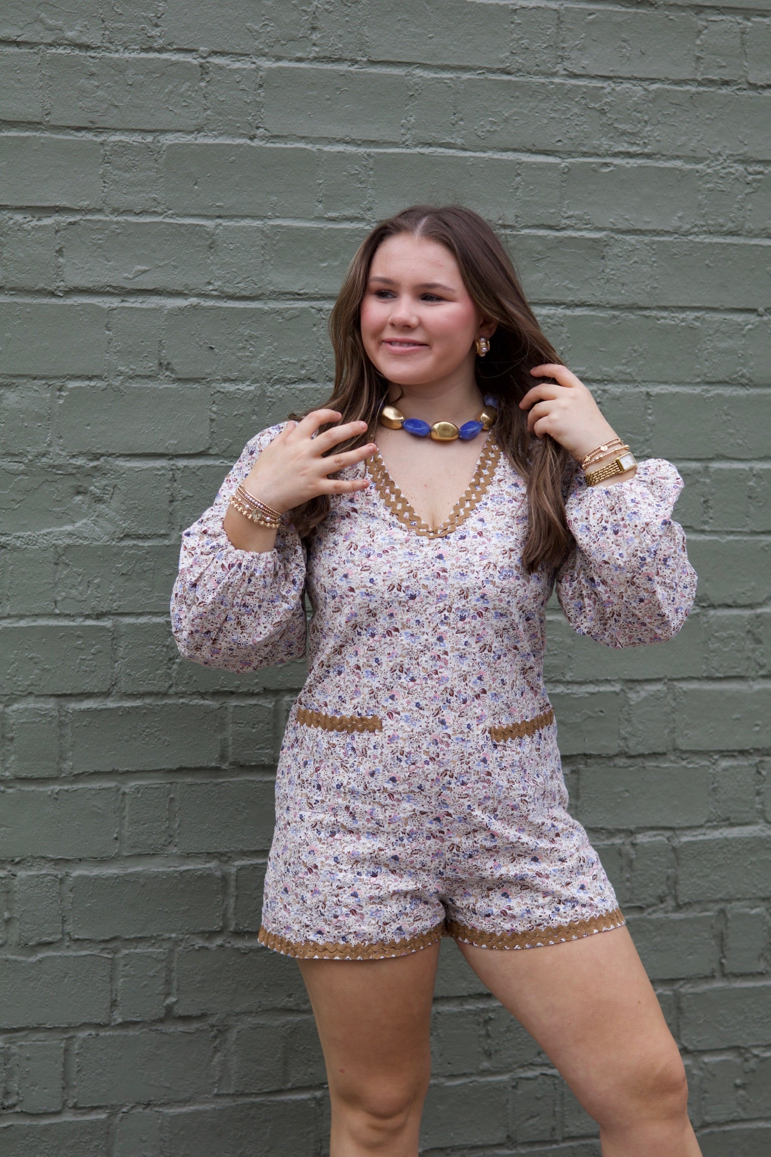 Autumn Meadow Romper
