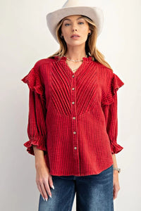 Take Me to Town Blouse by Easel