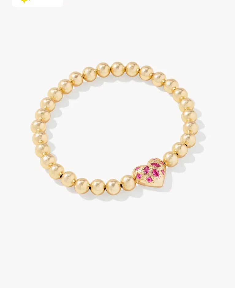 Kendra Scott Holland Heart Stretch Bracelet