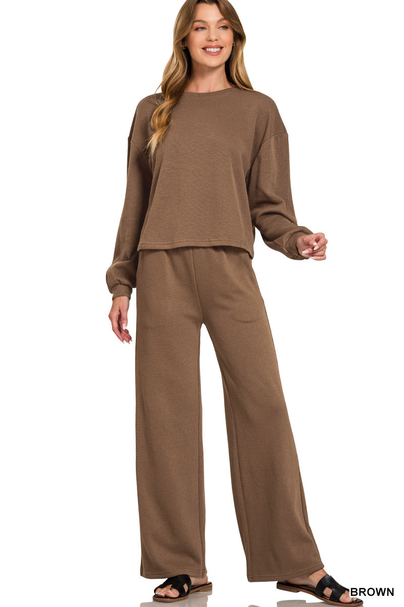 Free Time Pullover & Pant Set