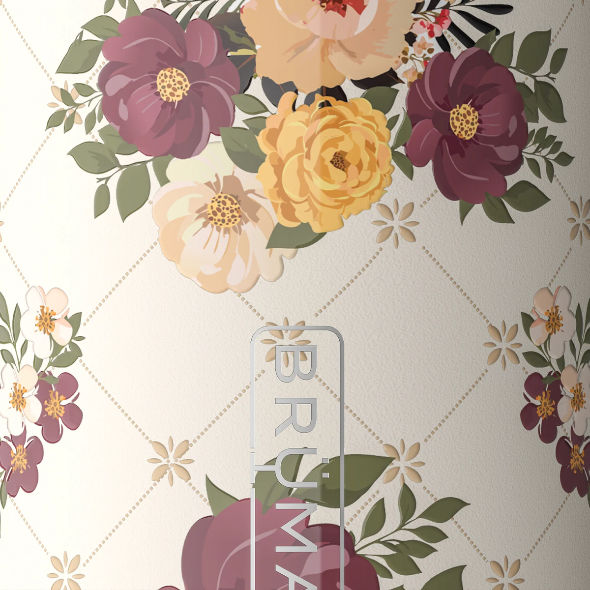 Muv 15 oz Quilted Florals Mug by Brumate