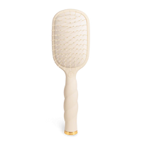 Detangler Brush For Fine Hair by Teleties Tan