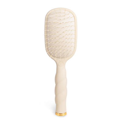 Detangler Brush For Fine Hair by Teleties Tan
